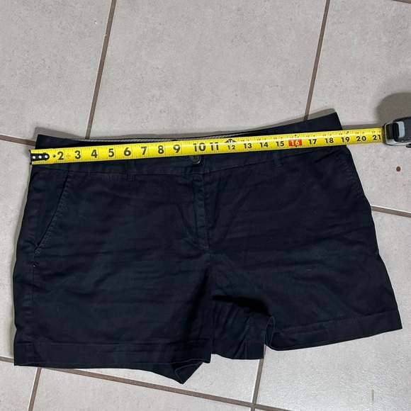 Ann Taylor LOFT Women Black Casual Chino Shorts The Riviera Short size 12 - Picture 9 of 9